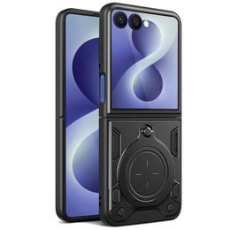 Samsung Galaxy Z Flip 8 ümbris – Techsuit CamGuard Pro – must