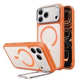 iPhone 17 Pro Max / 18 Pro Max ümbris – ESR Classic Hybrid HaloLock alusega – oranž