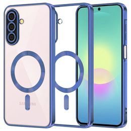 Samsung Galaxy A27 5G ümbris – Techsuit Luxury Crystal MagSafe – sinine