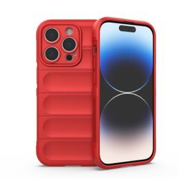 Magic Shield obal, iPhone 14 Pro, červený
