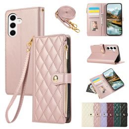 Samsung Galaxy S26 Glamour klappümbris – roosa