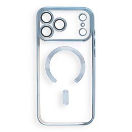 Electro Mag Cover s MagSafe, iPhone 17 Pro Max / 18 Pro Max, modré
