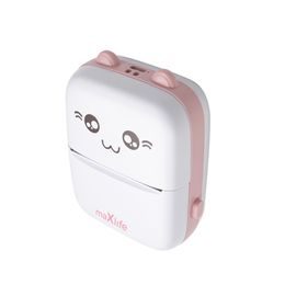 Maxlife MXTP-100 Bluetooth termotlačiareň, ružová