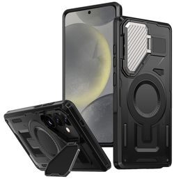 Techsuit CamVault MagSafe, Samsung Galaxy S24 Plus, čierny