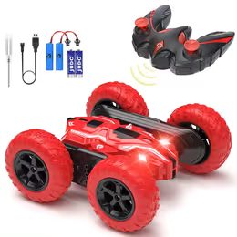 Voltenick Double-Sided Stunt RC samochód zdalnie sterowany, czerwony