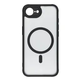 Full Matte Mag Cover MagSafe-tel, iPhone 16e, fekete