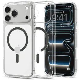 Spigen Ultra Hybrid Mag s MagSafe, iPhone 17 Pro Max / 18 Pro Max, grafit