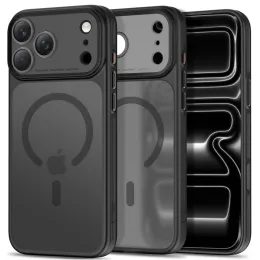 Tech-Protect MagPrime MagSafe CC, iPhone 17 Pro Max / 18 Pro Max, matná čierna