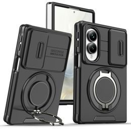Husă Camslide Stand, Samsung Galaxy Z Fold 8, negru