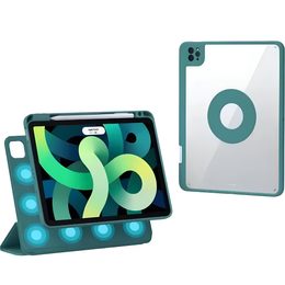 JP Tab Rotation Case 720 Tablethülle, iPad Pro 11 2018 / 2020 / 2021 / 2022, iPad Air 4 10.9 2020 / Air 5 10.9 2022 / Air 11 2024, grün