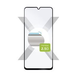 Ochranné tvrzené sklo FIXED, Samsung Galaxy A25 5G, černé