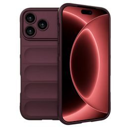 Etui Magic Shield, iPhone 17 Pro Max / iPhone 18 Pro Max, bordowe