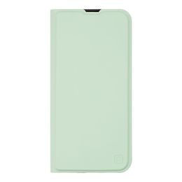 Motorola G57 Power Hoesje - OBAL:ME SmoothTouch - PU Leer met Kaarthouder & Standaard - Lichtgroen