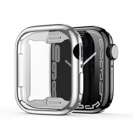 Dux Ducis Samo púzdro, Apple Watch 4 / 5 / 6 / SE (44 mm), strieborné