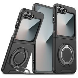 Camslide Stand maska, Samsung Galaxy Z Flip 6, crna