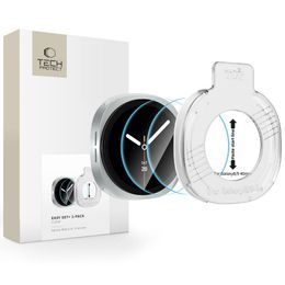 Samsung Galaxy Watch 8 / 9 (40 mm) kaitseklaas – Tech-Protect Easy Set+ paigaldusraamiga karastatud klaas 2 tk