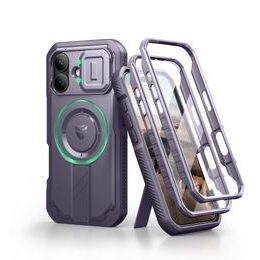 Dexnor MagSafe Kickstand Camprotector калъф iPhone 17, лилав