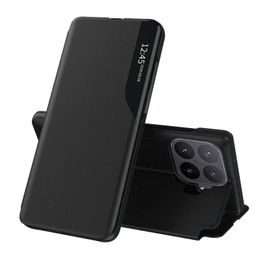 Eco Leather View maska, Xiaomi 17T Pro, crna