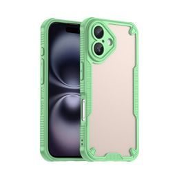 ArmorShield Hybrid Case, iPhone 16, zielony