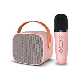 Maxlife MXKS-100 Bluetooth karaoke készlet, rózsaszín