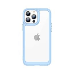 Outer Space Case maska, iPhone 13 Pro, plavi
