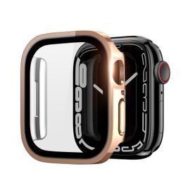 Metalno kućište Dux Ducis Hamo, Apple Watch 7 (41 mm), ružičasto zlato