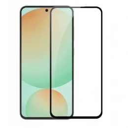 Folie de sticlă securizată 5D pentru Samsung Galaxy S24 FE, neagră