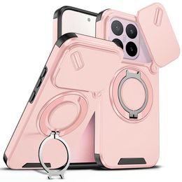 Camslide Stand obal, Xiaomi 17T, růžový