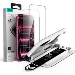 ESR Classic Tvrdené sklo UltraFit, iPhone 17 Pro Max / 18 Pro Max, 2 kusy