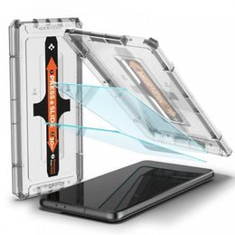 Spigen Glass.TR EZFit s aplikátorom, 2 kusy, Tvrdené sklo, Samsung Galaxy S21 Plus