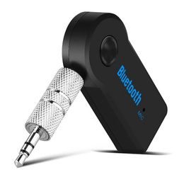 Bluetooth hudební přijímač AUX mini jack 3,5 mm, černý