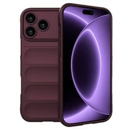 Etui Magic Shield, iPhone 17 Pro / iPhone 18 Pro, bordowe