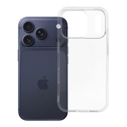 iPhone 17 Pro / 18 Pro skaidrus silikoninis dėklas