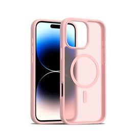 JP MagFit Colour MagSafe etui z magnetem N52, iPhone 16 Pro Max, jasnoróżowy