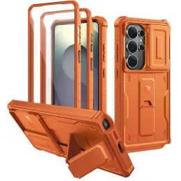 Dexnor 360 Kickstand Camprotector maska Samsung Galaxy S26 Ultra, narančasta