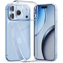 iPhone 17 Pro Max / 18 Pro Max skaidrus dėklas – Tech-Protect FlexAir – skaidrus