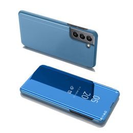 Clear view modré pouzdro na telefon Samsung Galaxy S22