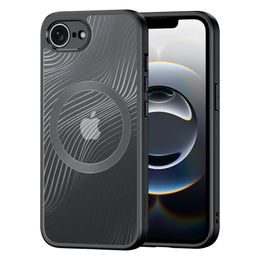 Dux Ducis Aimo Mag MagSafe telefontok, iPhone 16e, fekete