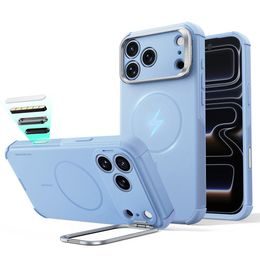 ESR Cyber Armor Kickstand ümbris iPhone 17 Pro Max / 18 Pro Max – helesinine