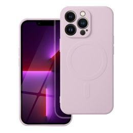 iPhone 17 Pro Max / 18 Pro Max silikona vāciņš – Silicone Mag Cover ar kameras aizsargu – rozā