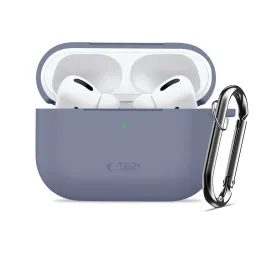Tech-Protect Silikonska maska, Apple AirPods Pro 3, svijetlo plava