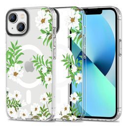 Tech-Protect Magmood, iPhone 14, pomladna marjetica