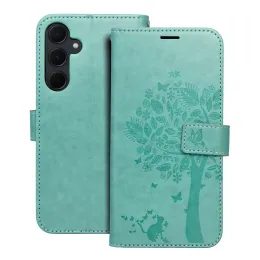 Mezzo etui, Samsung Galaxy A35 5G, vzorec 3, zelena