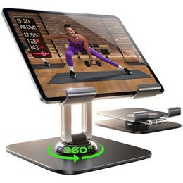 Lisen Αναδιπλούμενη βάση επιτραπέζια για tablet, 4,7" – 12,9", μαύρη