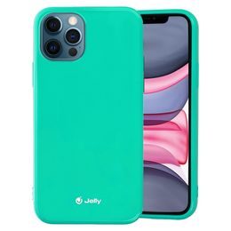 Jelly case iPhone 14, menta