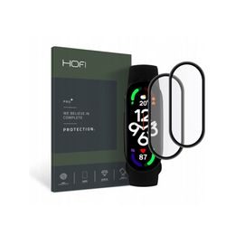 Hofi Pro+ Displayschutz aus gehärtetem Glas, Xiaomi Mi Band 7, schwarz, 2 Stück