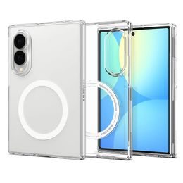 Spigen AirSkin Magsafe, Samsung Galaxy Z Fold 8, prozirna / bijela