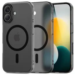 Tech-Protect MagSlim MagSafe, iPhone 17, μαύρο ματ