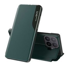 Eco Leather View maska, Xiaomi 17T Pro, zelena