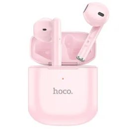 Hoco EW19 Plus Delighted vezeték nélküli Bluetooth fejhallgató TWS, rózsaszín